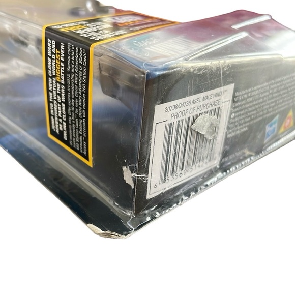 Star Wars Clone Wars Mace Windu CW20 Sealed. Damaged Box!! - Picture 6 of 6